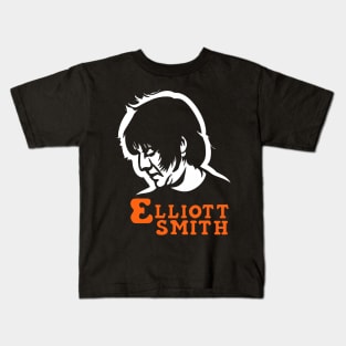 Elliott Smith in Retro Style Kids T-Shirt